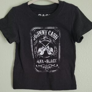 Target Baby Black Johnny Cash Graphic Tee